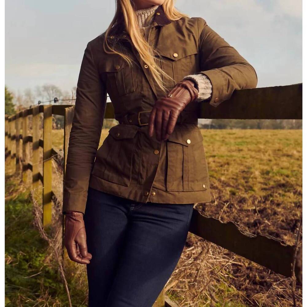 NEW FAIRFAX & FAVOR sadie safari jacket in khaki